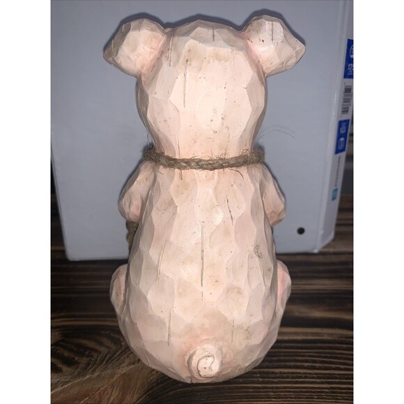 Pig Piggy Welcome Sign Standing Farmhouse Country Decor - Picture 4 of 8